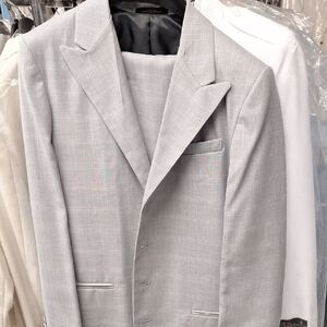 Boys Light Gray Suit
